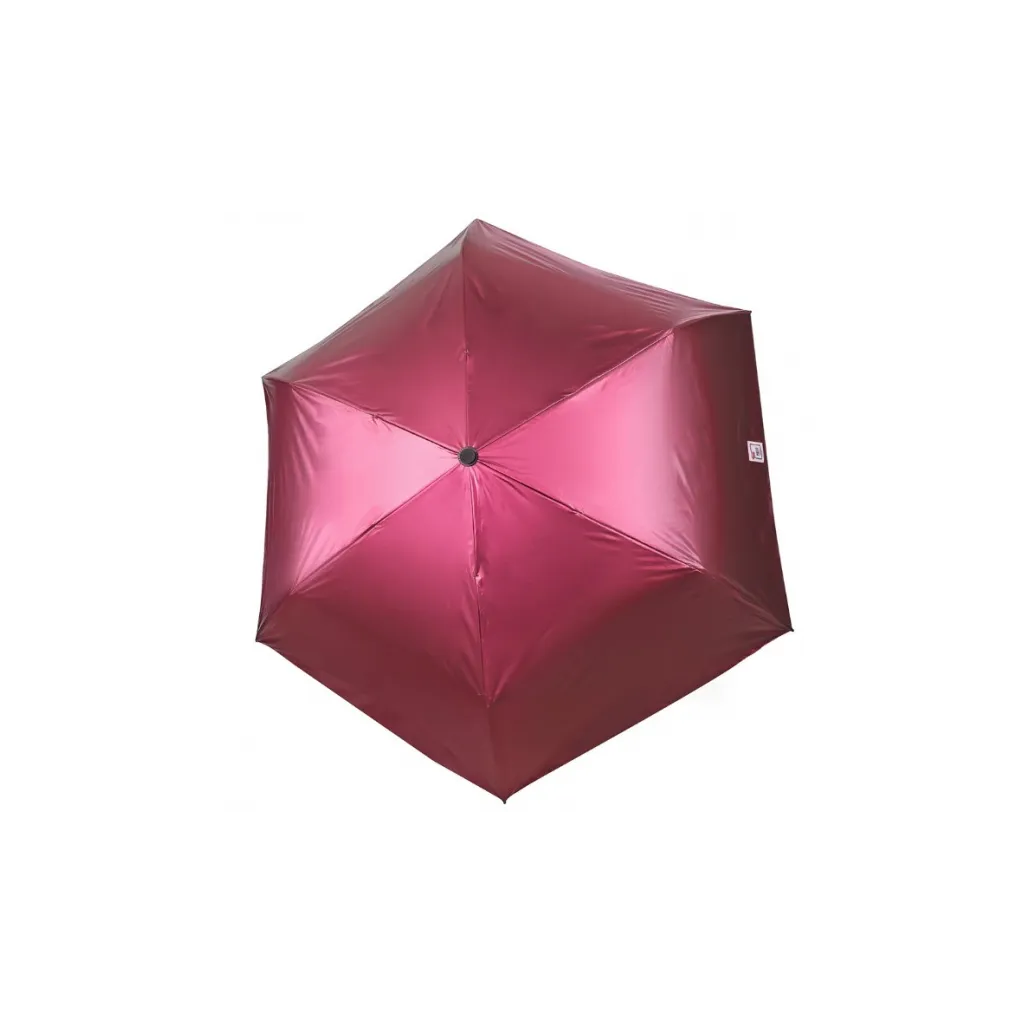 PERLETTI TREND Skladací dáždnik s UV filtrom / kovová červená, 20304