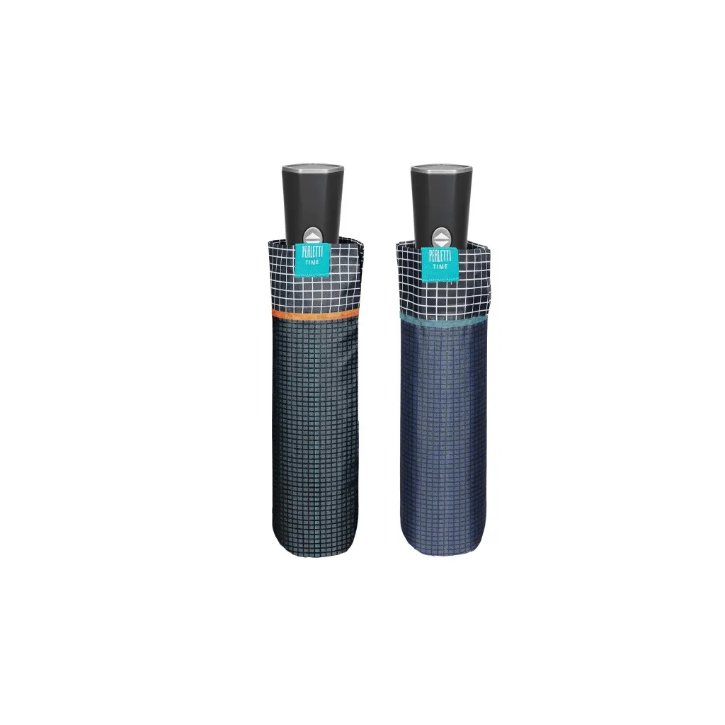 PERLETTI TIME Pánsky plnoautomatický dáždnik SCOZZESE, 26344