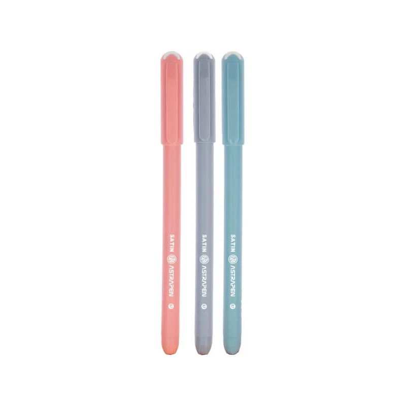 ASTRAPEN SATIN, Guľôčkové pero 0,7mm, modré, stojan, 201022035