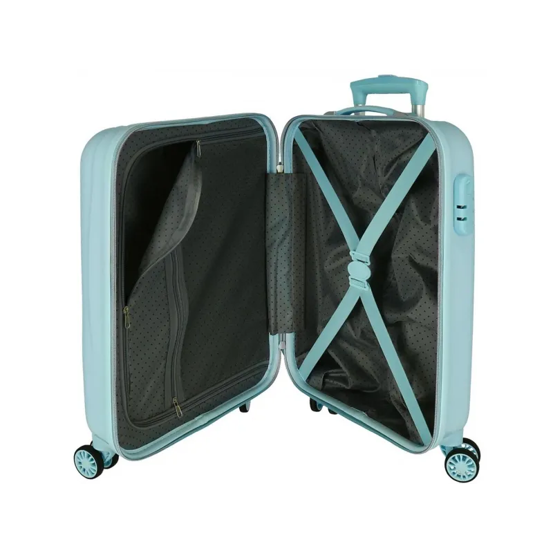Luxusní ABS cestovní kufr UNICORN Green, 55x38x20cm, 34L, 4741768 (small)