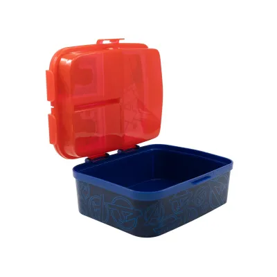 Dělený plastový box na svačinu XL, AVENGERS, 74199 Dělený plastový box na svačinu XL, AVENGERS, 74199