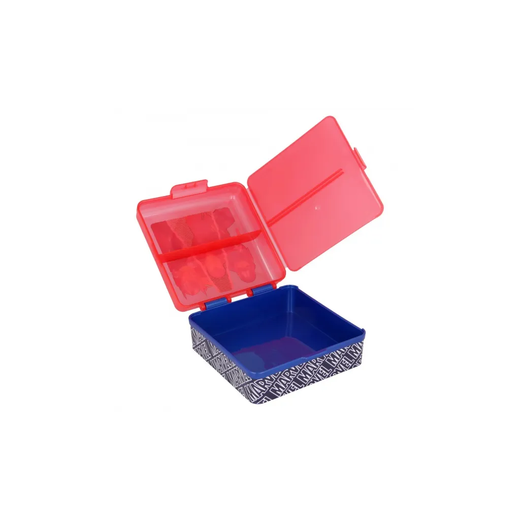 Dělený plastový box na svačinu AVENGERS, 57783