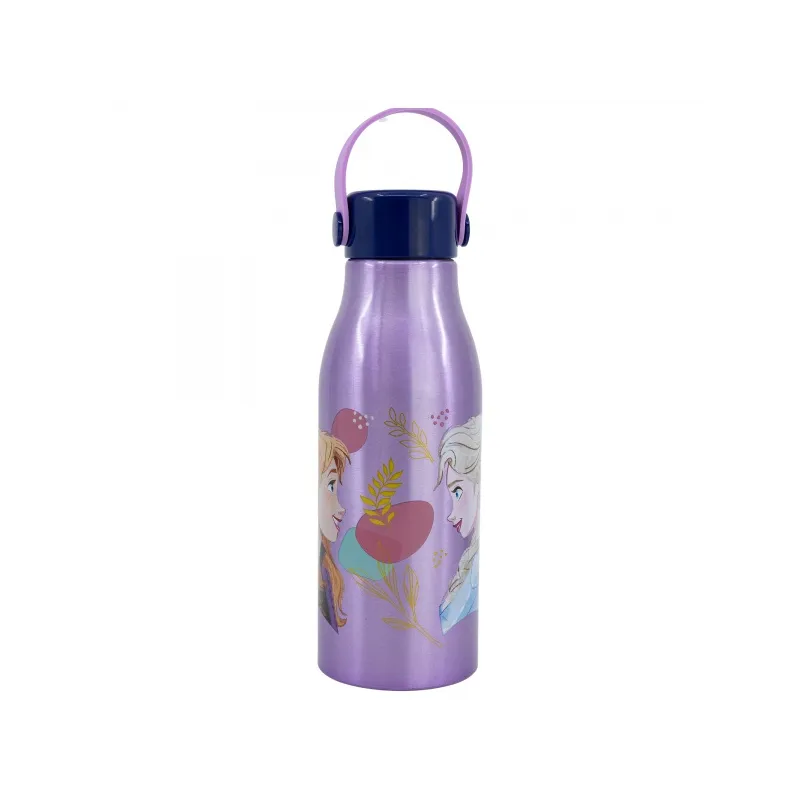 Hliníková láhev s rukojetí DISNEY FROZEN, 760ml, 74261 Hliníková láhev s rukojetí DISNEY FROZEN, 760ml, 74261