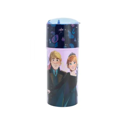 Plastová láhev s výsuvným brčkem DISNEY FROZEN, 350ml, 74251 Plastová láhev s výsuvným brčkem DISNEY FROZEN, 350ml, 74251