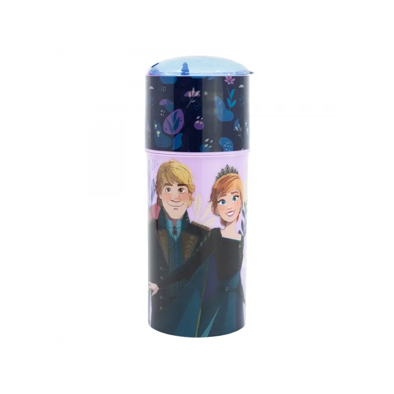 Plastová láhev s výsuvným brčkem DISNEY FROZEN, 350ml, 74251 Plastová láhev s výsuvným brčkem DISNEY FROZEN, 350ml, 74251
