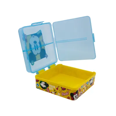 Delený plastový box na desiatu Mickey Mouse Fun-Tastic, 74393 Delený plastový box na desiatu Mickey Mouse Fun-Tastic, 74393