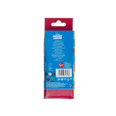 Detský príbor MICKEY MOUSE (vidlička a lyžička), 74318 Detský príbor MICKEY MOUSE (vidlička a lyžička), 74318
