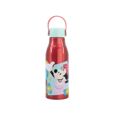 Hliníková láhev s rukojetí MINNIE MOUSE, 760ml, 74461 Hliníková láhev s rukojetí MINNIE MOUSE, 760ml, 74461