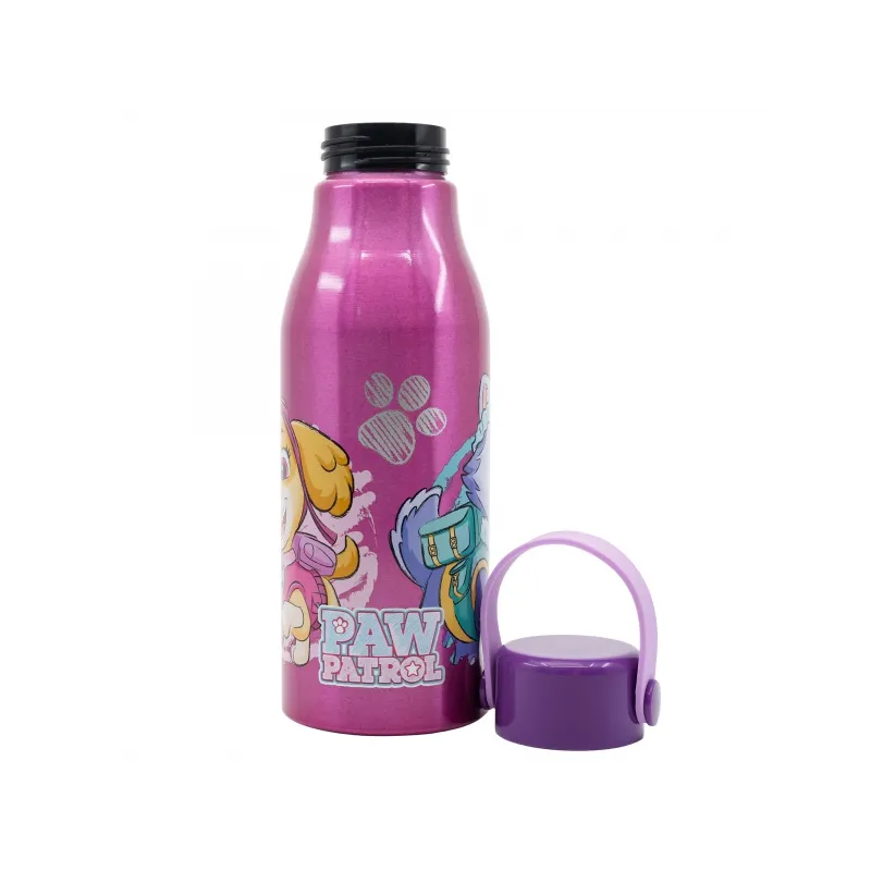 Hliníková fľaša s rúčkou PAW PATROL Pink, 760ml, 74461