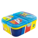 Delený plastový box na desiatu XL, PAW PATROL Blue, 74699