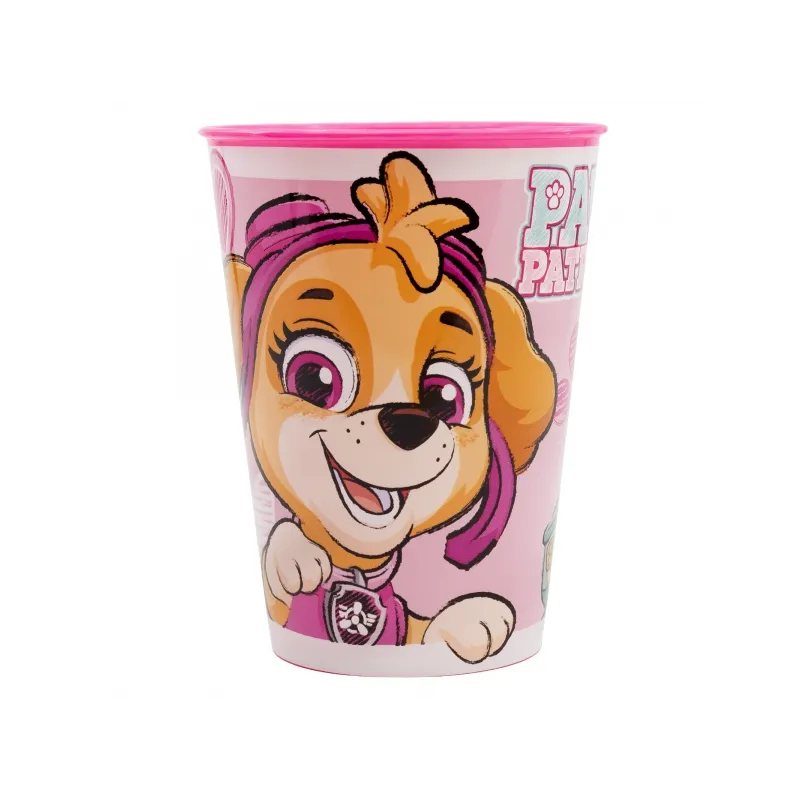 Plastový pohár PAW PATROL Pink 260ml, 74507 Plastový pohár PAW PATROL Pink 260ml, 74507