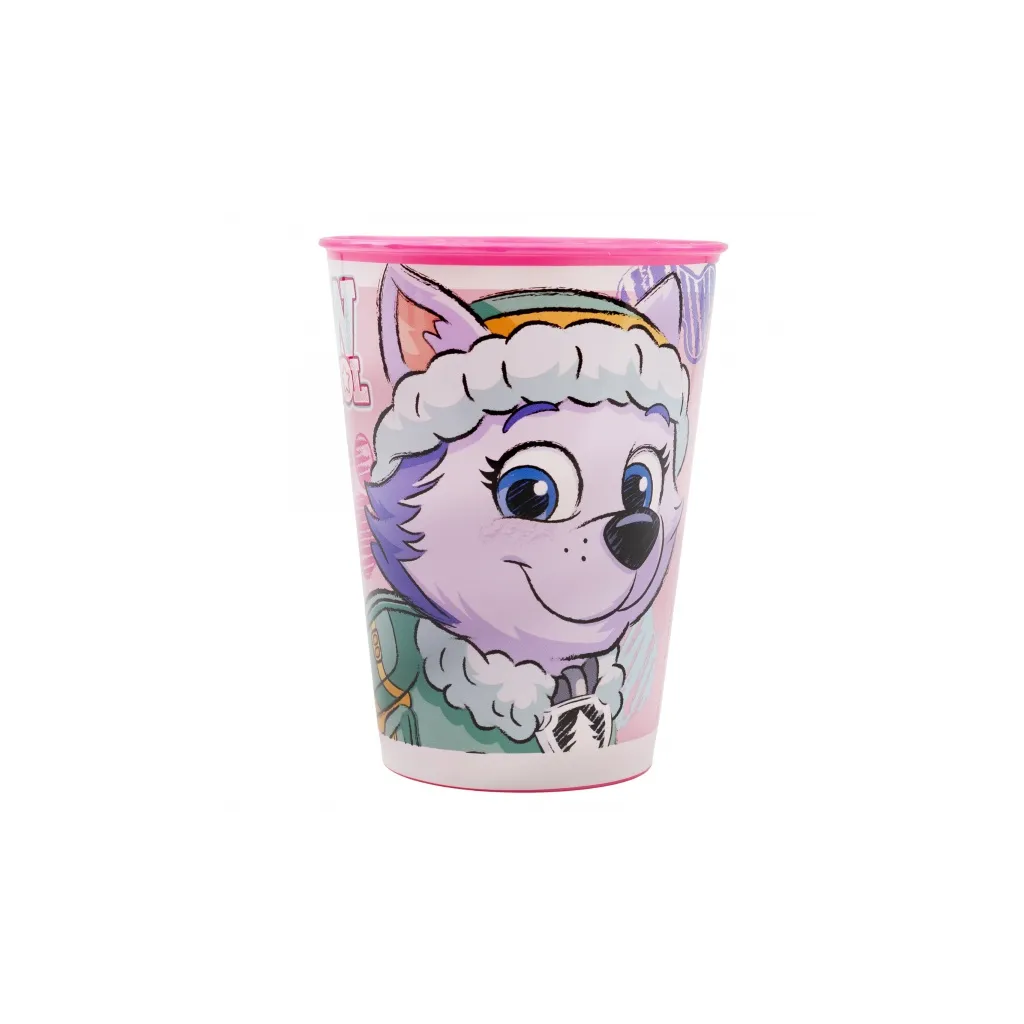 Plastový pohár PAW PATROL Pink 260ml, 74507
