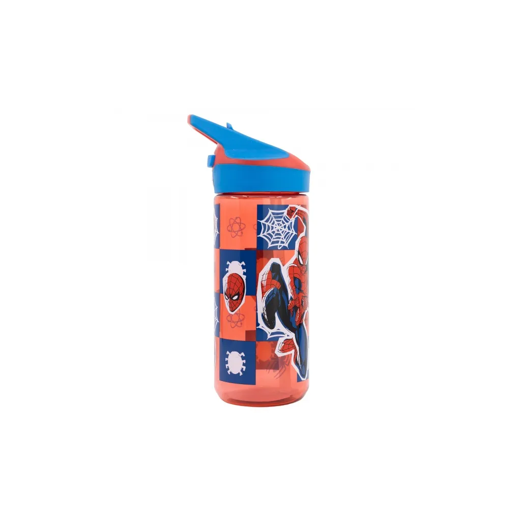 Plastová láhev s výsuvným brčkem SPIDERMAN, Tritan 620ml, 74797