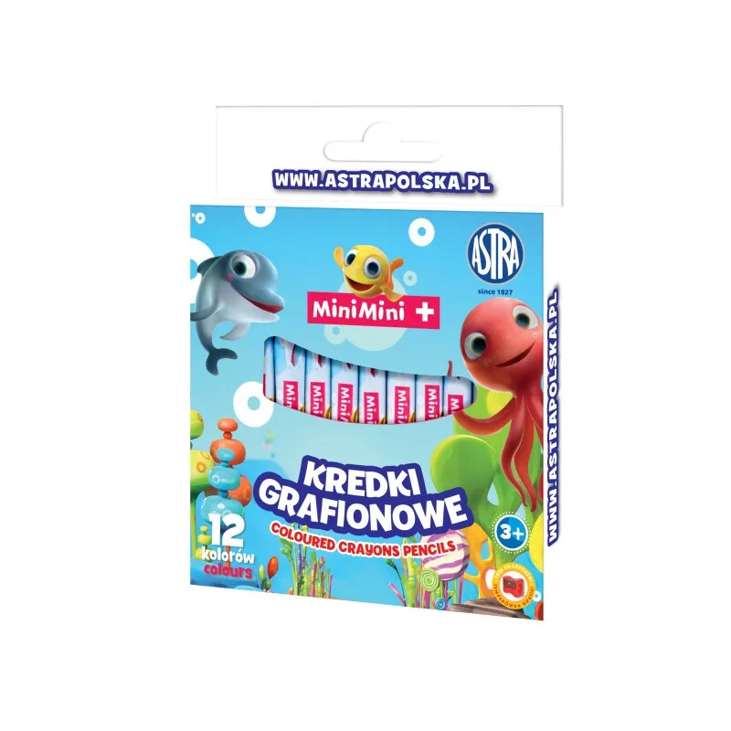 Detské grafitové farbičky bez dreva MINI-MINI, sada 12ks, 316121011 Detské grafitové farbičky bez dreva MINI-MINI, sada 12ks, 316121011