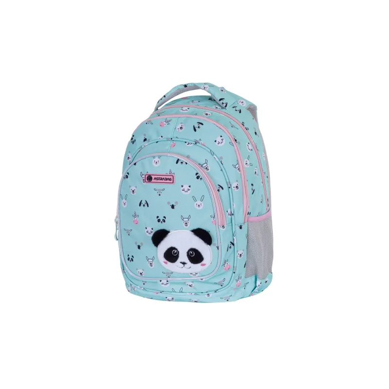 Školský batoh pre prvý stupeň AstraBAG TEDDY PANDA, AB330, 502023069