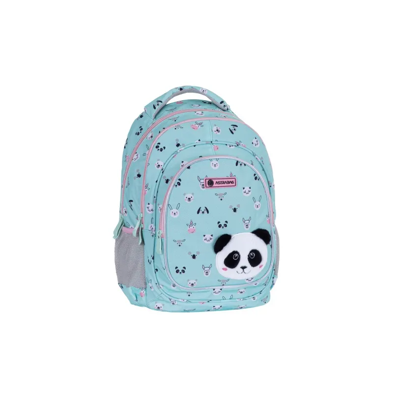 Školský batoh pre prvý stupeň AstraBAG TEDDY PANDA, AB330, 502023069