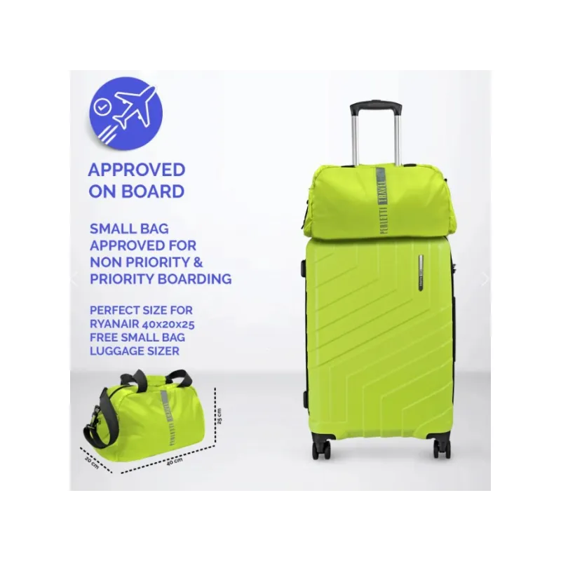 PERLETTI Univerzálna príručná  taška do lietadla Ryanair Rosso, 14209