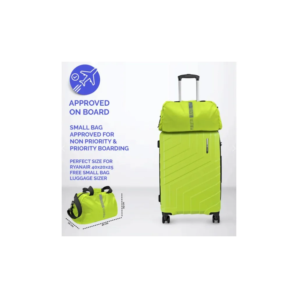 PERLETTI Univerzální příruční taška do letadla Ryanair Rosso, 14209