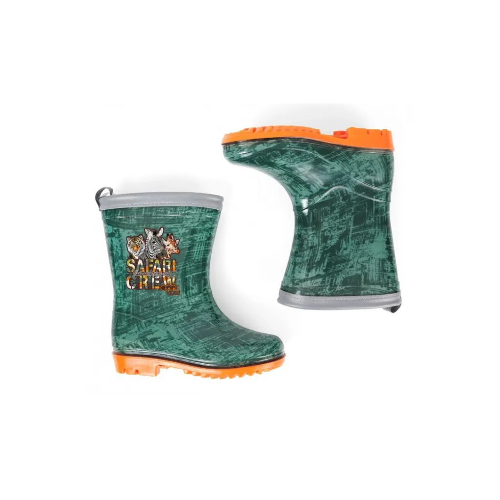 PERLETTI Detské reflexné gumáky COOL KIDS Savana,15620