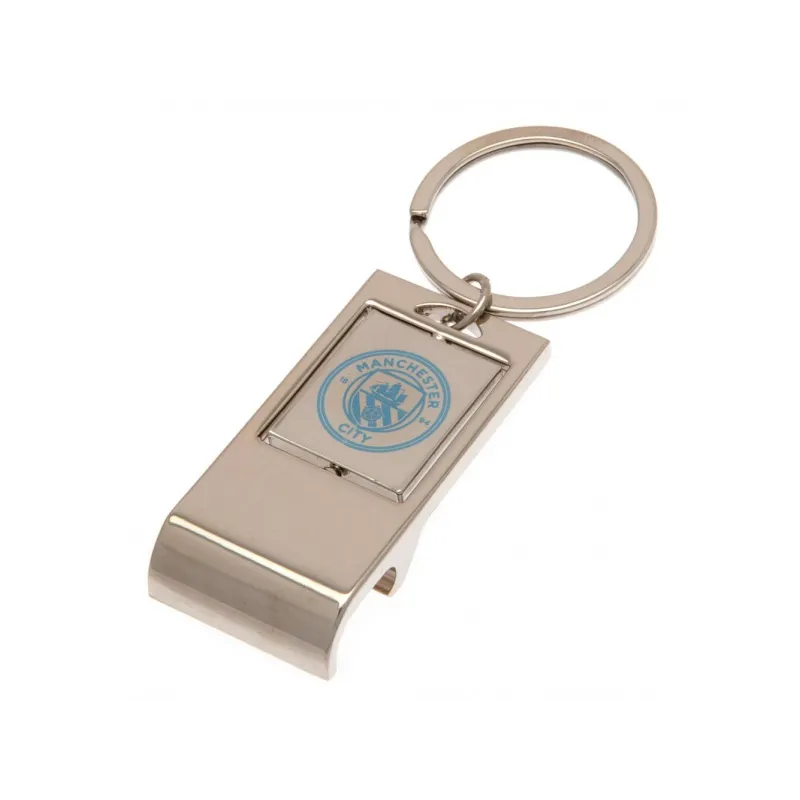 Prívesok na kľúče + otvárač MANCHESTER CITY Bottle Opener Keyring