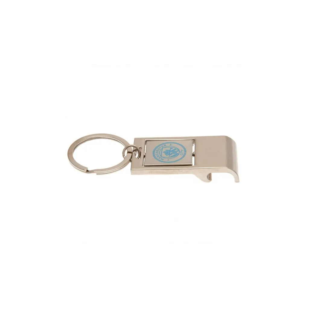 Prívesok na kľúče + otvárač MANCHESTER CITY Bottle Opener Keyring