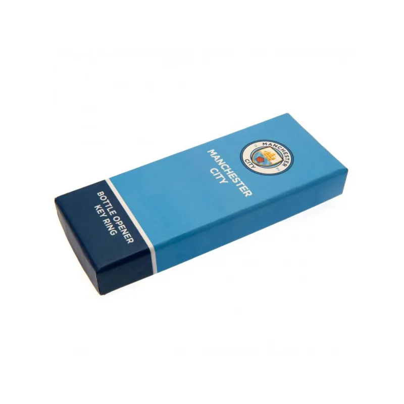 Prívesok na kľúče + otvárač MANCHESTER CITY Bottle Opener Keyring