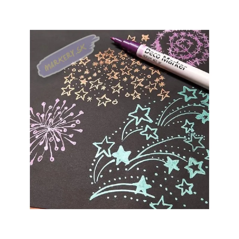 Sada akrylových popisovačov Monami Deco Marker 460 - Pastel Set, 6ks, 2mm Sada akrylových popisovačov Monami Deco Marker 460 - Pastel Set, 6ks, 2mm