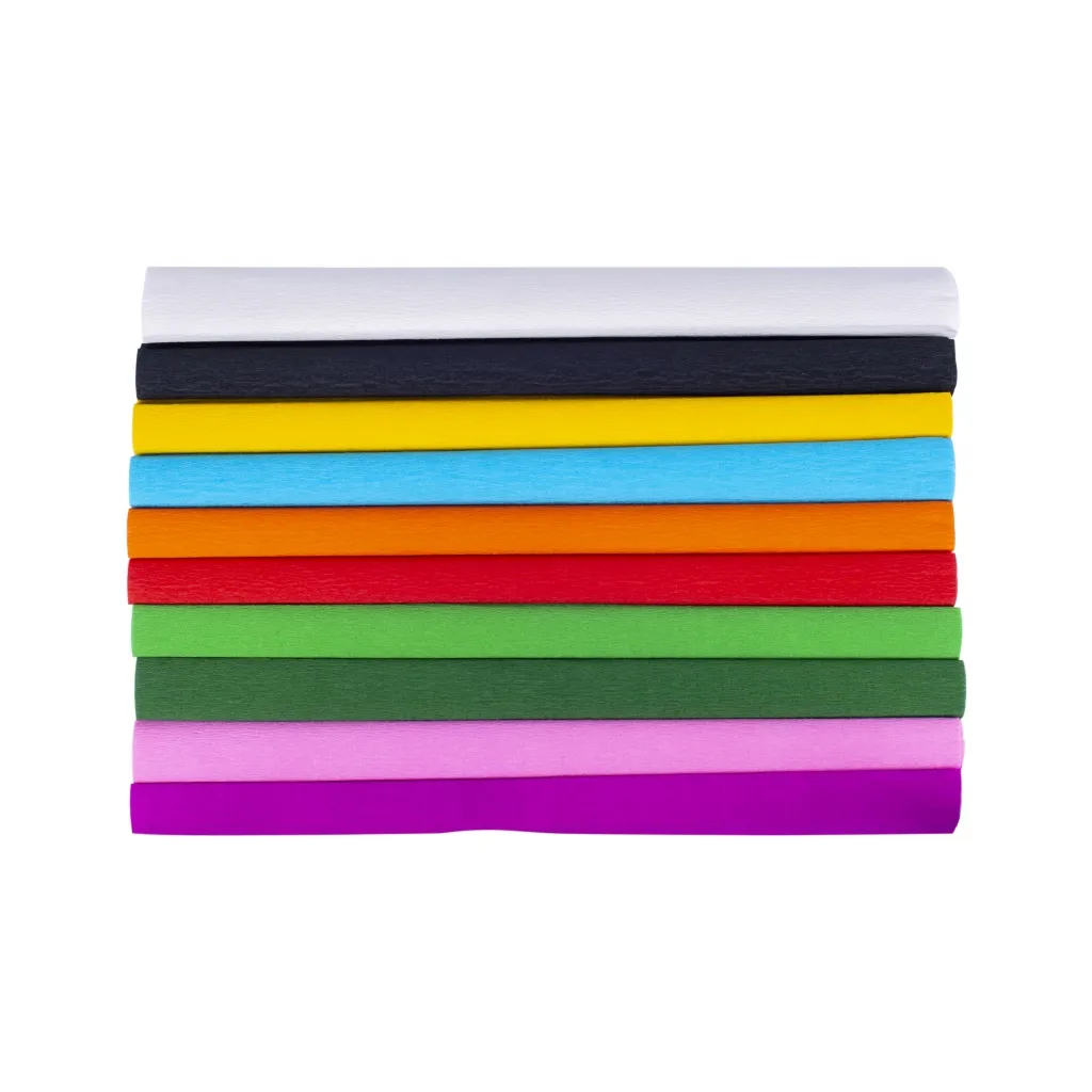 ASTRAPAP Papír krepový, 200 x 25cm, 10 ks, mix barev, 113021033