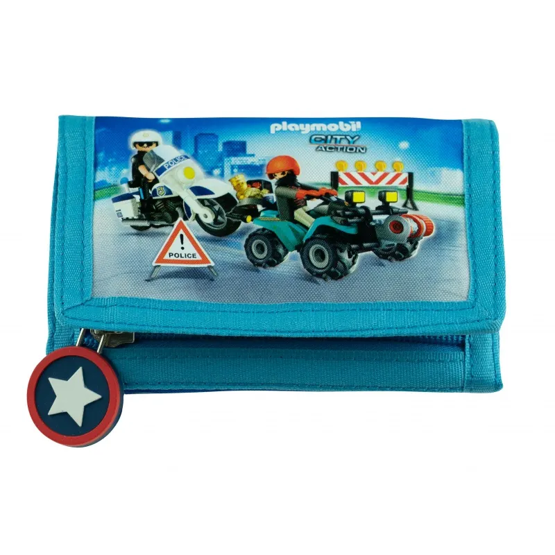 Športová detská peňaženka PLAYMOBIL Police, PL-14, 504020008 Športová detská peňaženka PLAYMOBIL Police, PL-14, 504020008