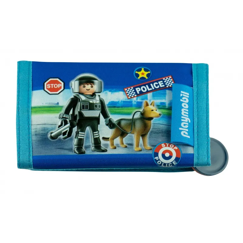 Športová detská peňaženka PLAYMOBIL Police, PL-14, 504020008 Športová detská peňaženka PLAYMOBIL Police, PL-14, 504020008