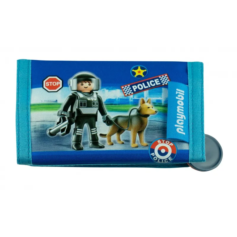 Športová detská peňaženka PLAYMOBIL Police, PL-14, 504020008
