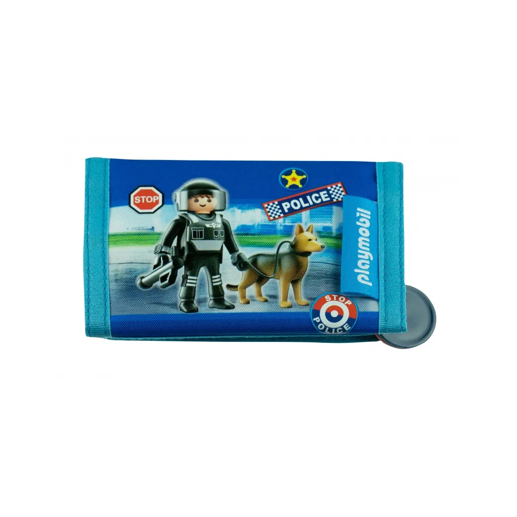 Sportovní dětská peněženka PLAYMOBIL Police, PL-14, 504020008