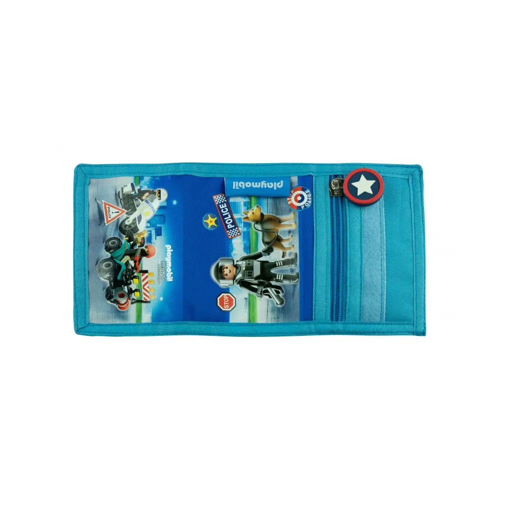 Športová detská peňaženka PLAYMOBIL Police, PL-14, 504020008