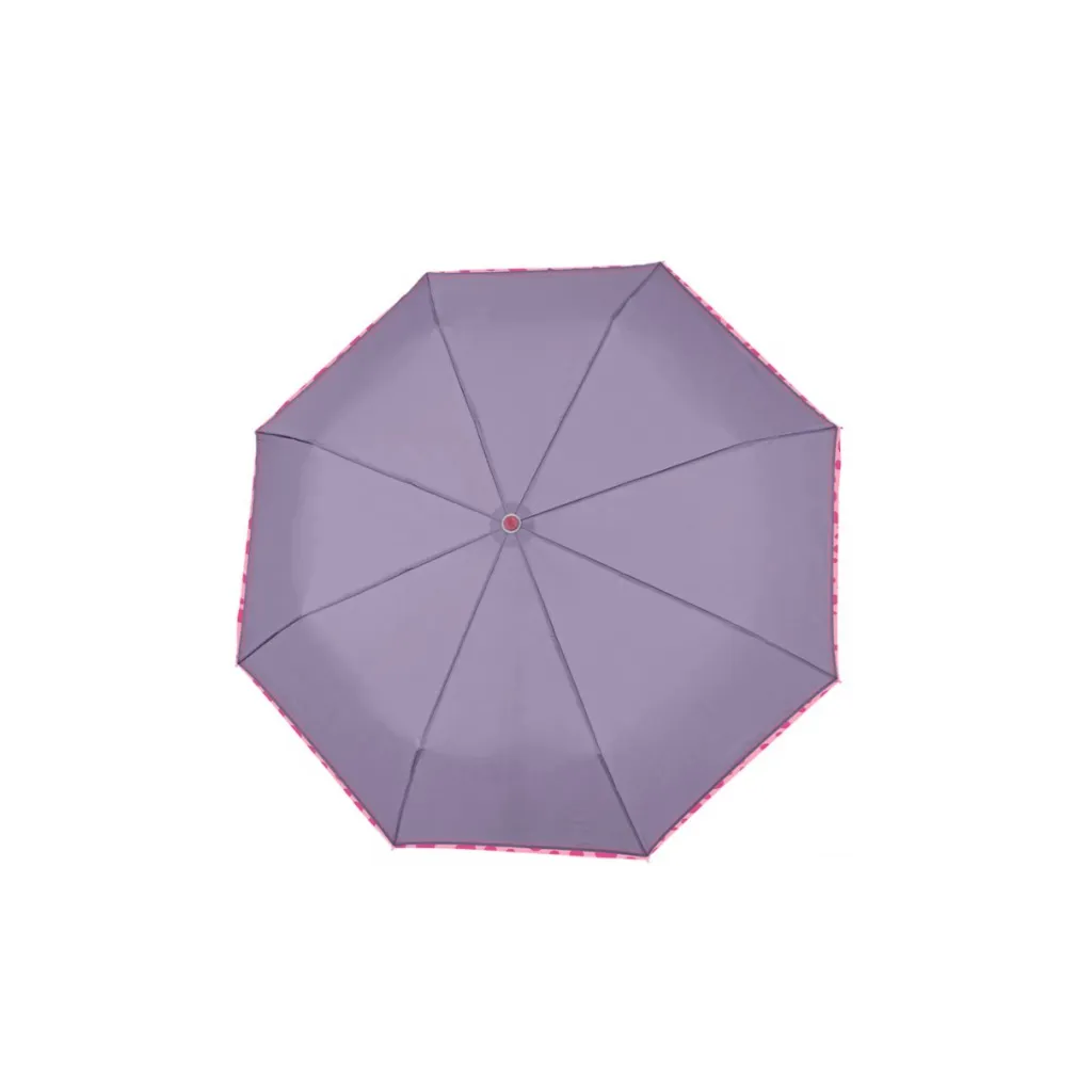 PERLETTI Technology Plně automatický skládací deštník Border / Marrone, 21715