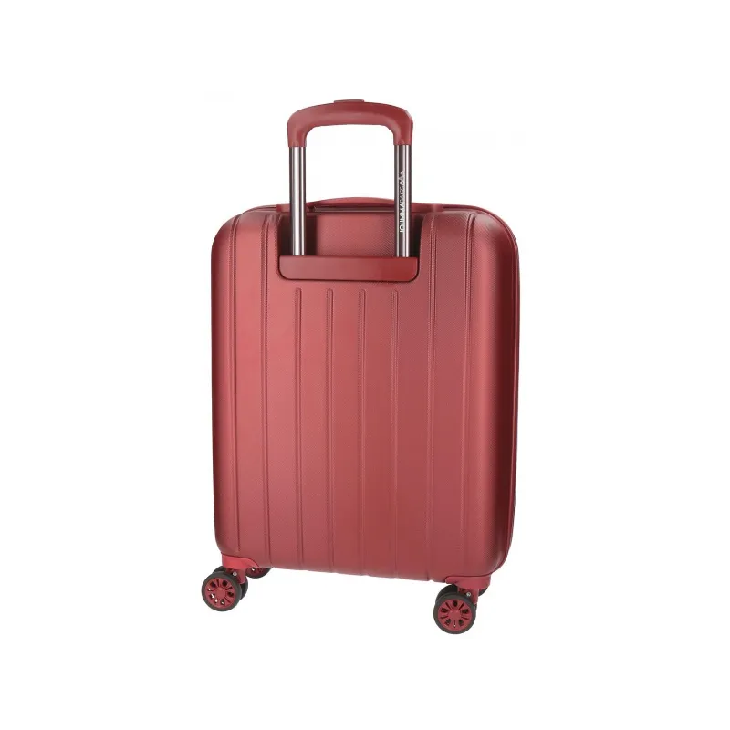MOVOM Wood Red – Škrupinový cestovný kufor s TSA zámkom a štvorkolieskovým systémom