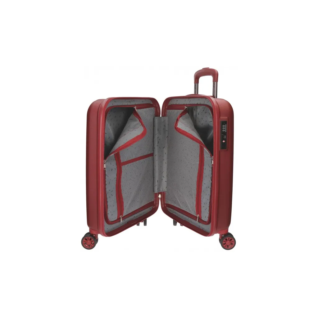 MOVEM Wood Red, Skořepinový cestovní kufr, 55x40x20cm, 38L, 5319166 (small)