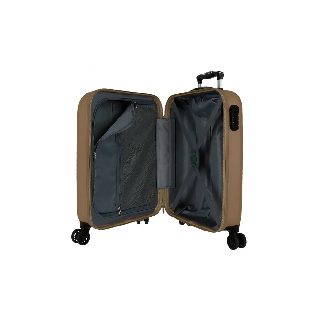 ABS Cestovný kufor CAMBOYA Champagne, 55x40x20cm, 38L, 5069122 (small)