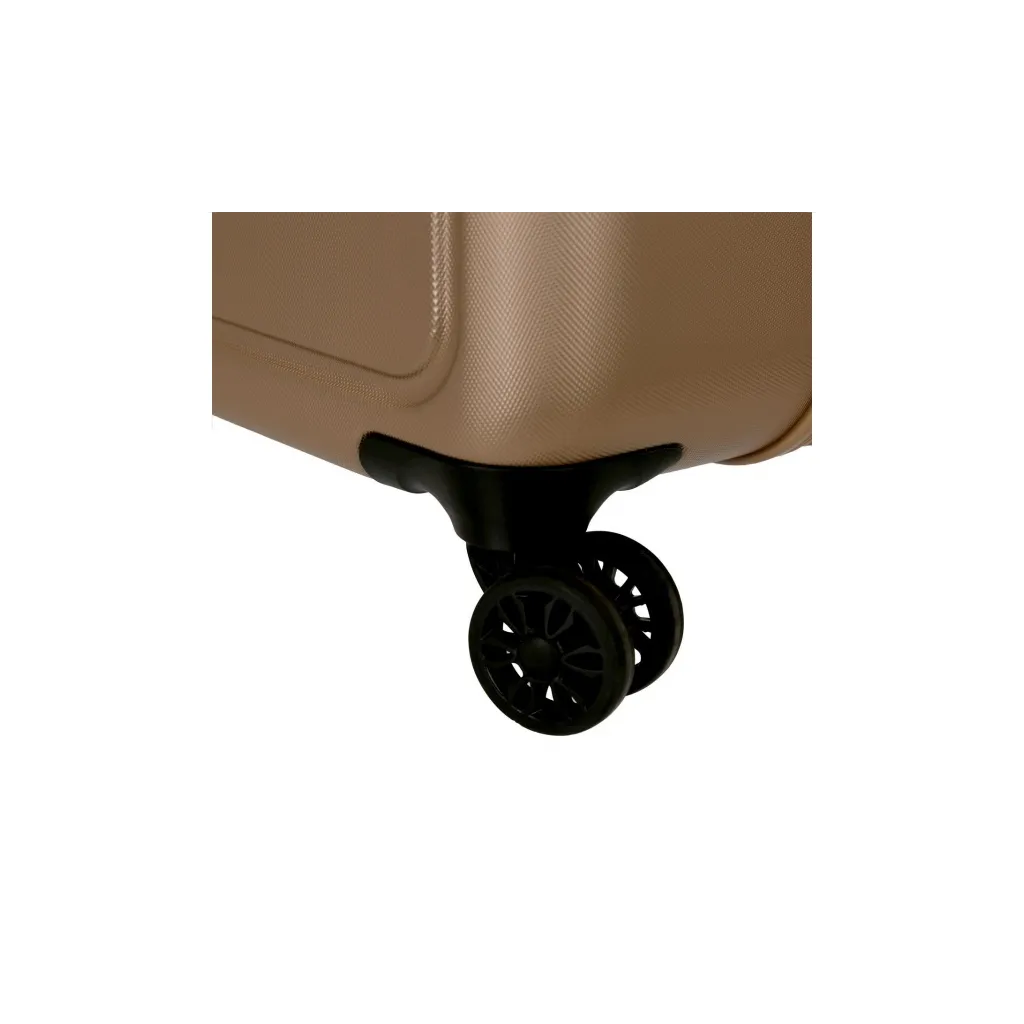 ABS Cestovný kufor CAMBOYA Champagne, 55x40x20cm, 38L, 5069122 (small)