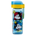 Hranatá plastová láhev MICKEY MOUSE Lock, 550ml, 74302