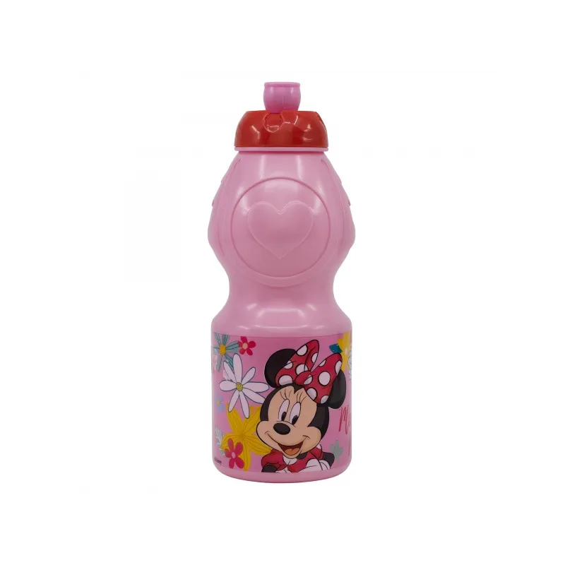 Plastová fľaša MINNIE MOUSE, 400ml, 74432 Plastová fľaša MINNIE MOUSE, 400ml, 74432