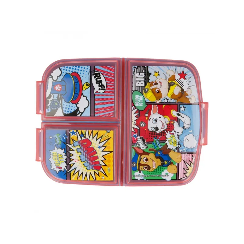 Delený plastový box na desiatu PAW PATROL, 18920 Delený plastový box na desiatu PAW PATROL, 18920