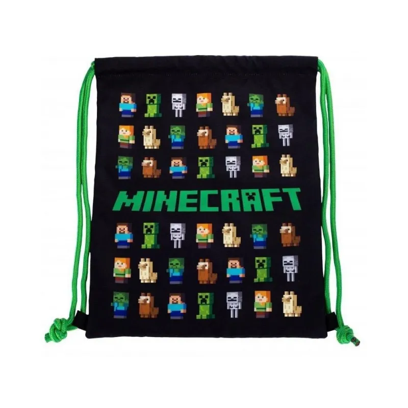 Vrecúško na prezuvky MINECRAFT Multi, 507020200 Vrecúško na prezuvky MINECRAFT Multi, 507020200