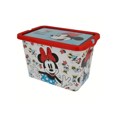 Plastový úložný box MINNIE MOUSE 7L, 02804 Plastový úložný box MINNIE MOUSE 7L, 02804