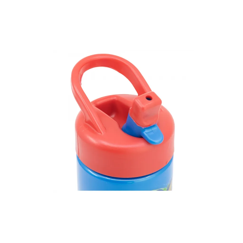 Plastová láhev s výsuvnou brčkem JEŽKO SONIC, 410ml, 40531