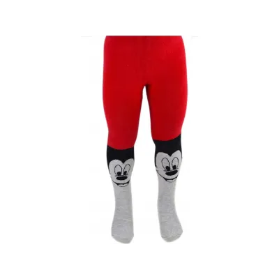 Chlapčenské pančušky MICKEY MOUSE / červené, 52368254 Chlapčenské pančušky MICKEY MOUSE / červené, 52368254