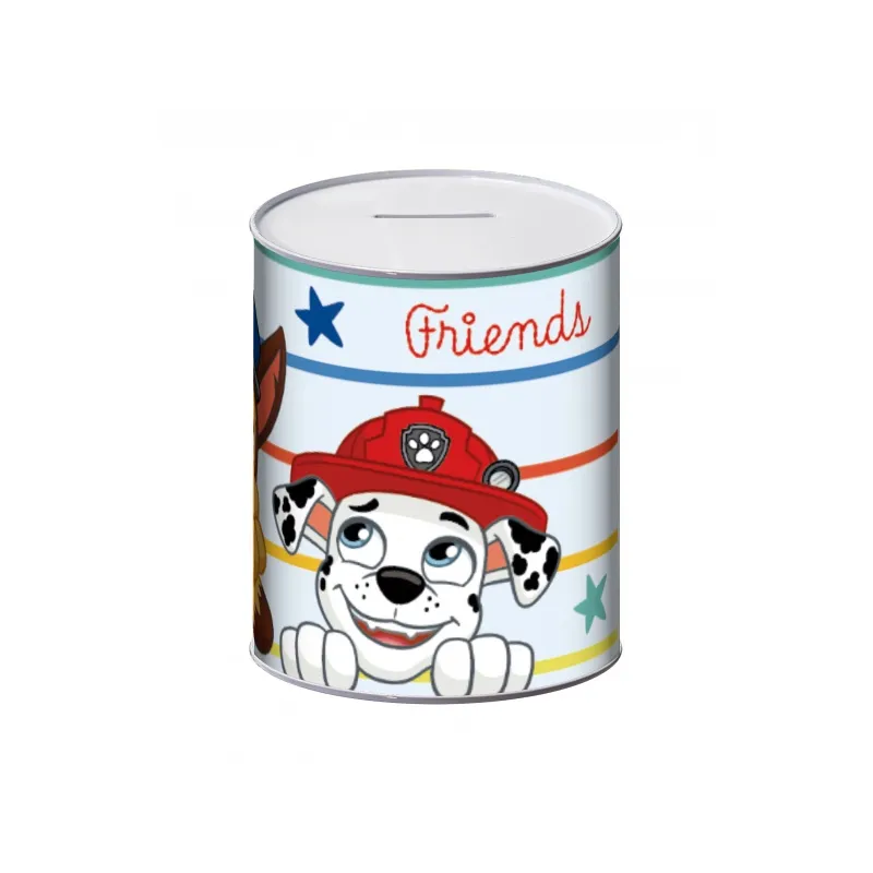 Plechová pokladnička PAW PATROL – skvelý spôsob šetrenia pre deti Plechová pokladnička PAW PATROL – skvelý spôsob šetrenia pre deti
