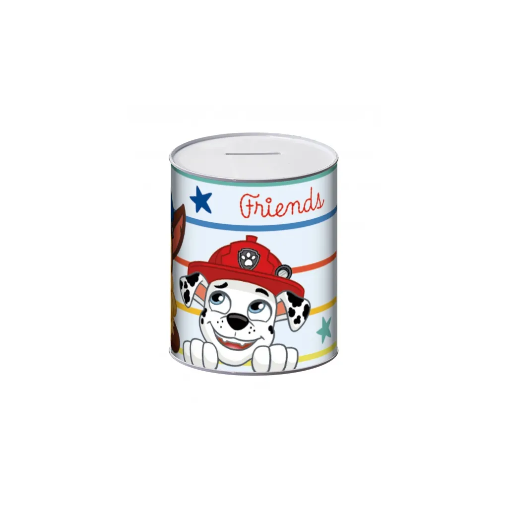 Plechová pokladnička PAW PATROL – skvelý spôsob šetrenia pre deti