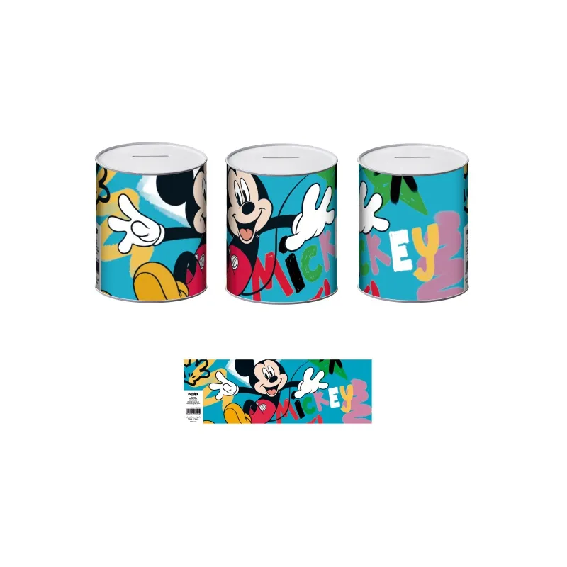 Plechová pokladnička MICKEY MOUSE, WD15594 Plechová pokladnička MICKEY MOUSE, WD15594