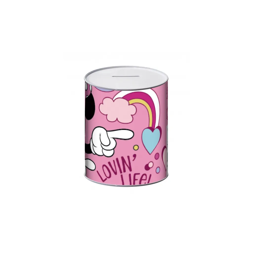 Plechová pokladnička MINNIE MOUSE – ideálny spôsob na šetrenie pre deti