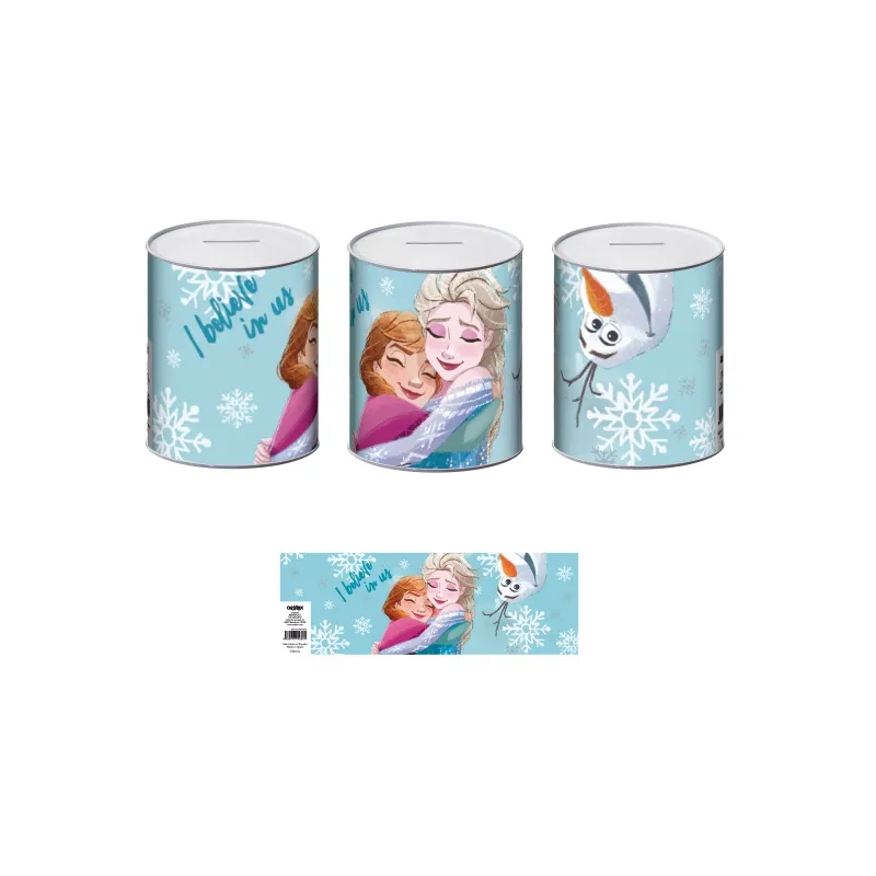 Plechová pokladnička DISNEY FROZEN, WD15603 Plechová pokladnička DISNEY FROZEN, WD15603